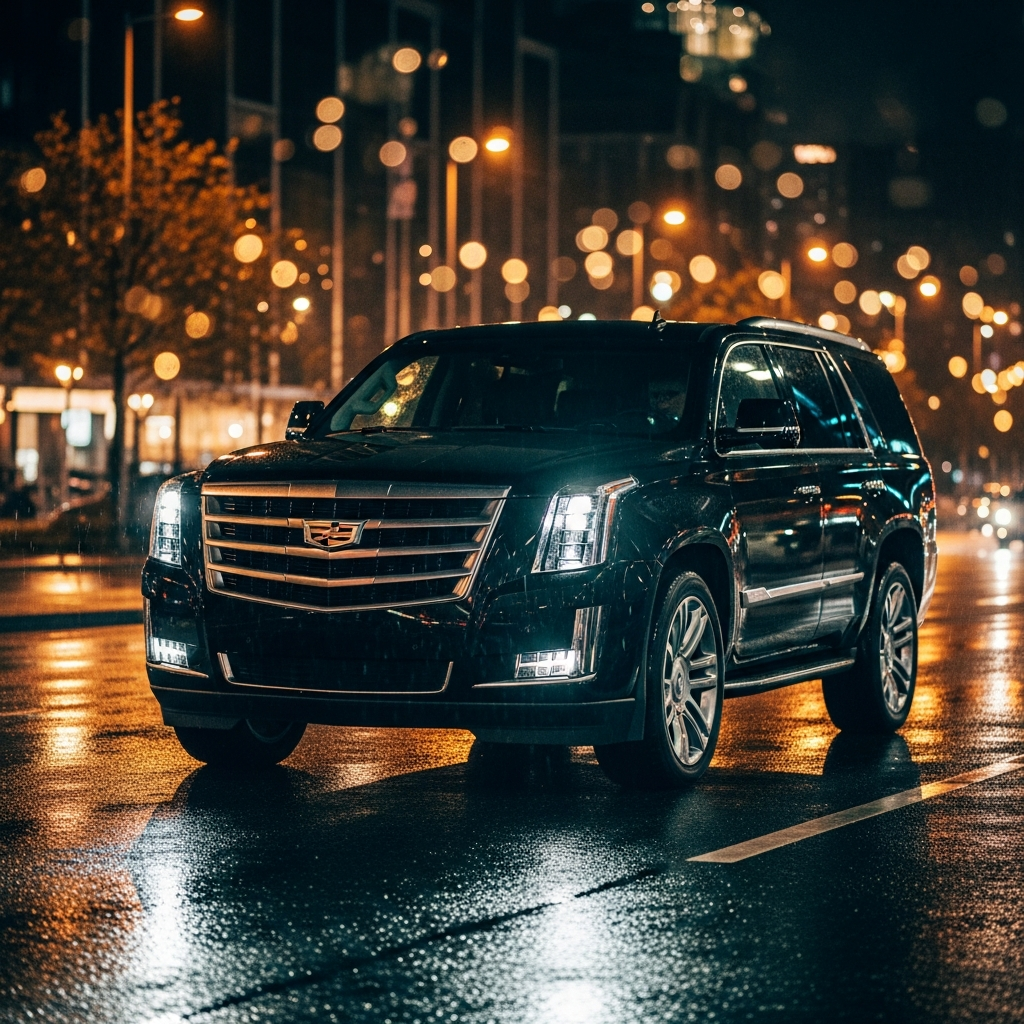 Luxury Black SUV Kansas City
